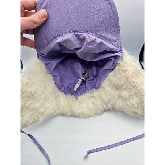 Obermeyer Lavender Fur-Lined Hat - Picture 2 of 7